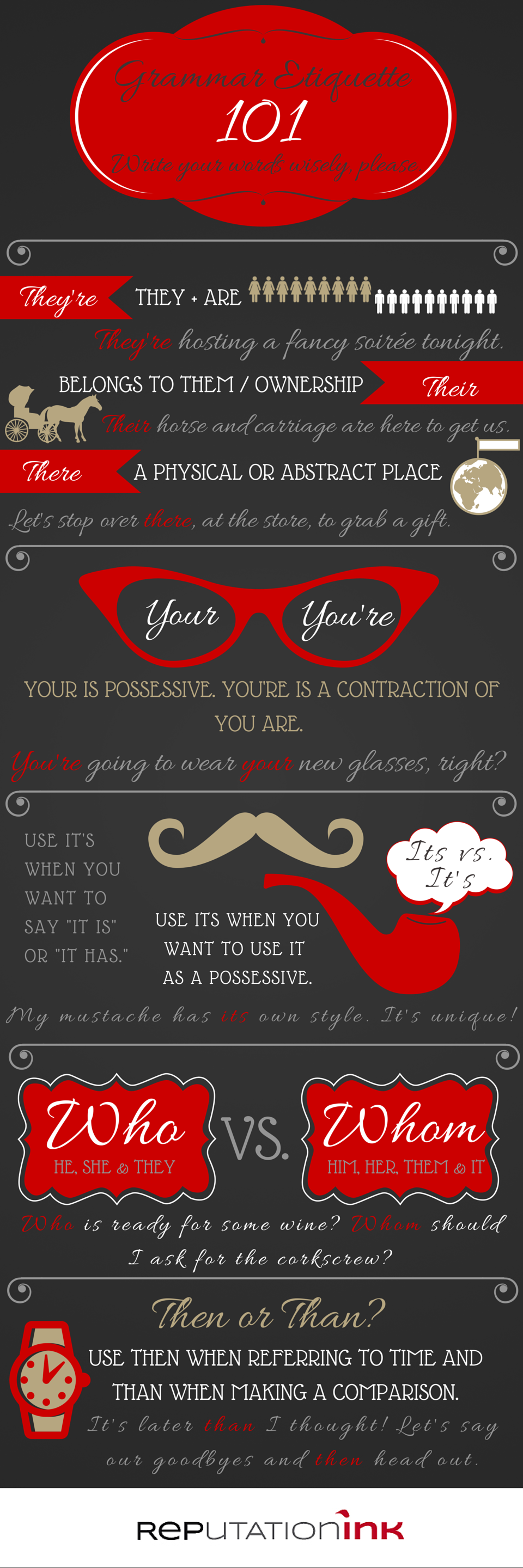 Grammar Etiquette 101 [infographic]