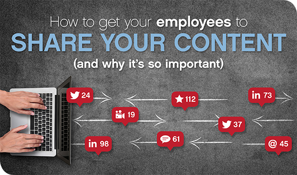 How to get your employees to share your content (and why it’s so important)