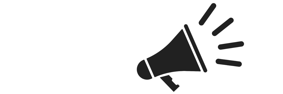 Representation of a megaphone