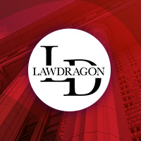 LawDragon logo on courthouse background