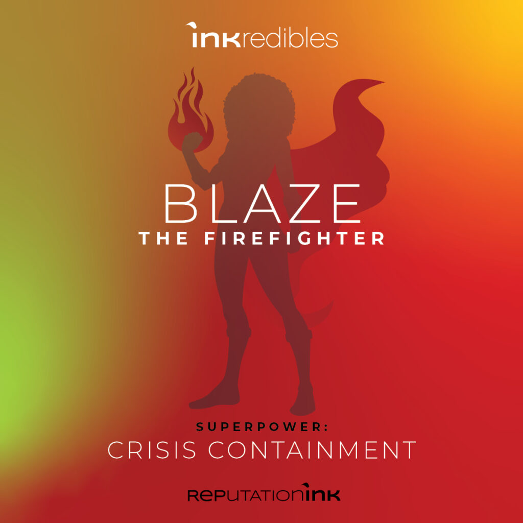 INKredible superhero Blaze