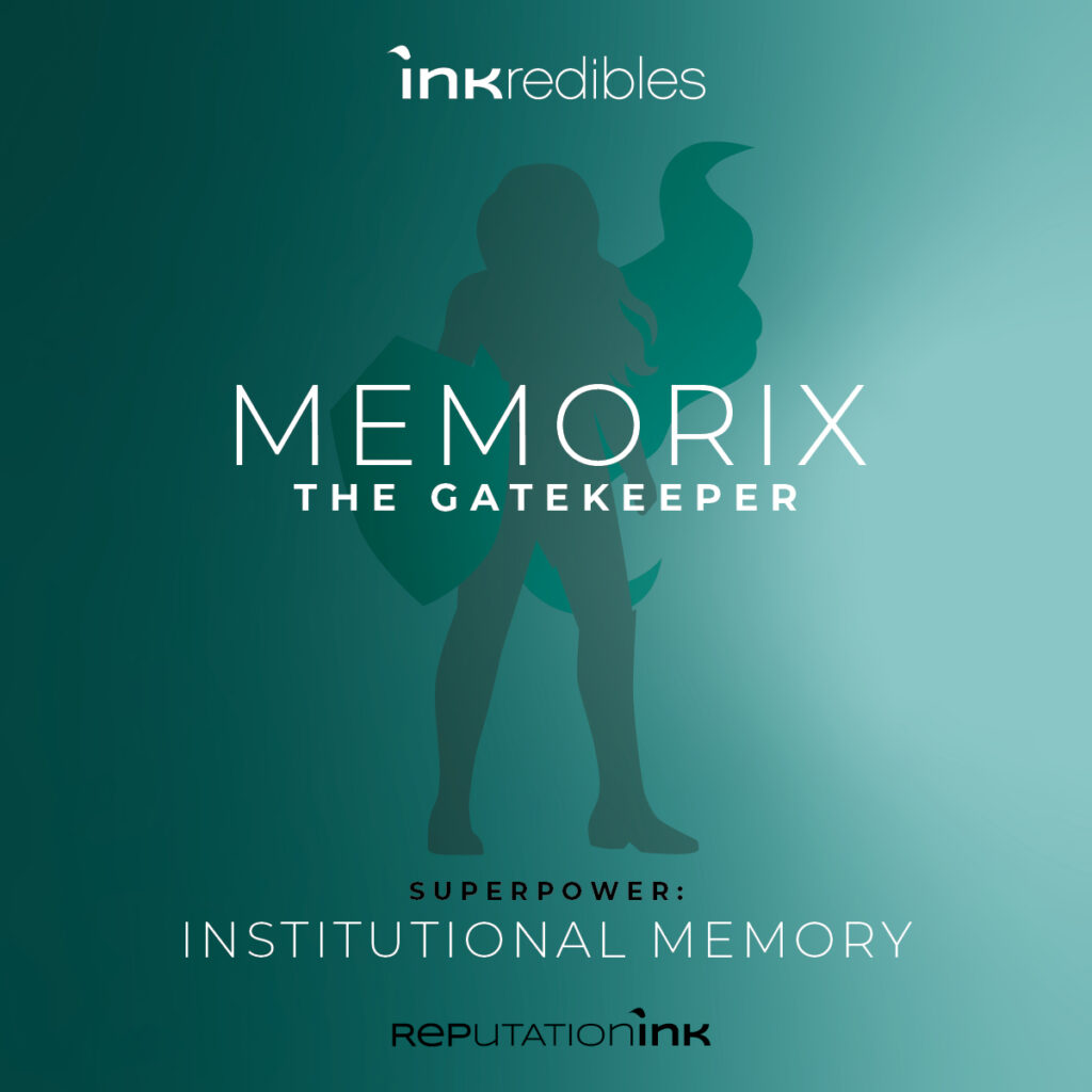 INKredible superhero Memorix