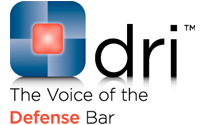 DRI The Voice of the Defense Bar logo