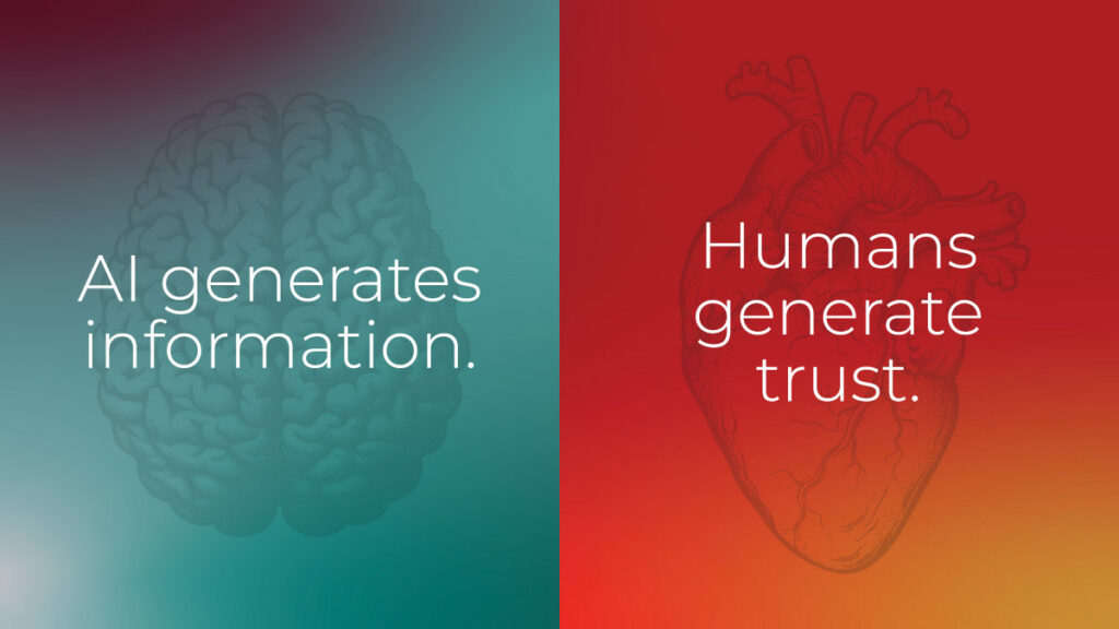 Brain and heart representations with  colored background overlay