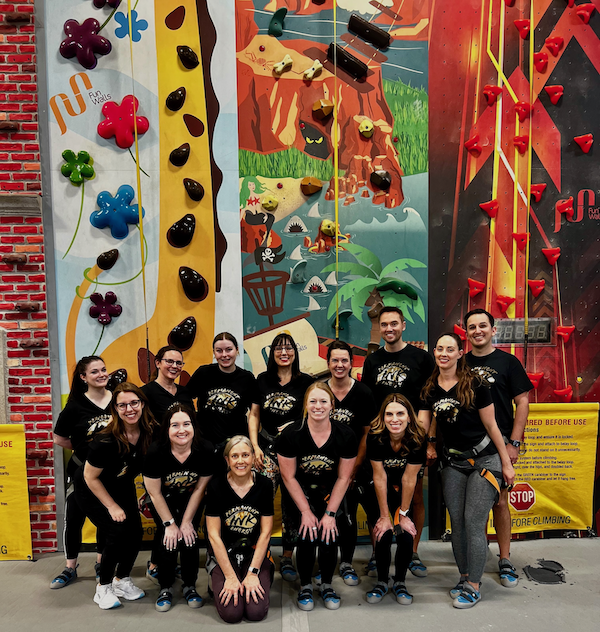 Reputation Ink at Climbing Gym