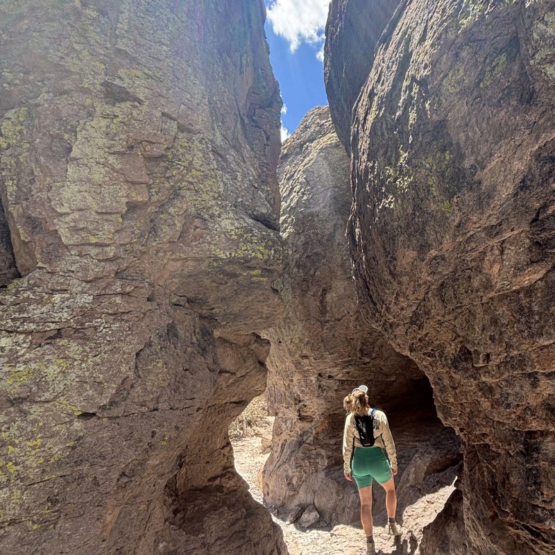 Megan Carthel hiking